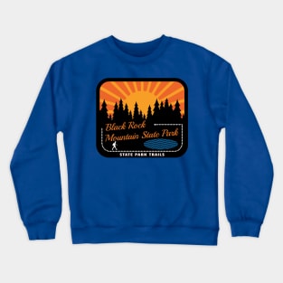 Black Rock Mountain State Park Trails Crewneck Sweatshirt